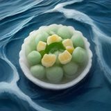 资深编辑陈柒的工作照，他手持平板浏览日文原始资料，正在核实泷川花音相关信息的准确性，办公桌上摆放着笔记与参考书